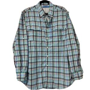 Southern Tide Plaid Button Down Shirt